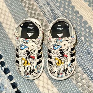 Adidas Mickey Mouse Sandals -7c